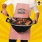 Grill Master Costume Apron With 3D Grill Funny BBQ Halloween Outfit